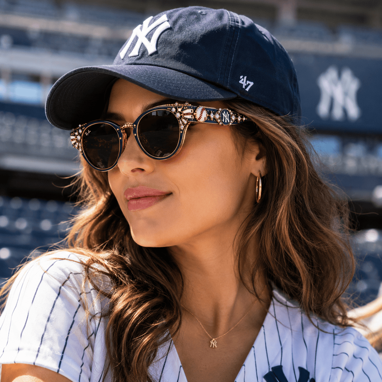 PREMIUM NYY UNISEX SUNGLASSES NPL