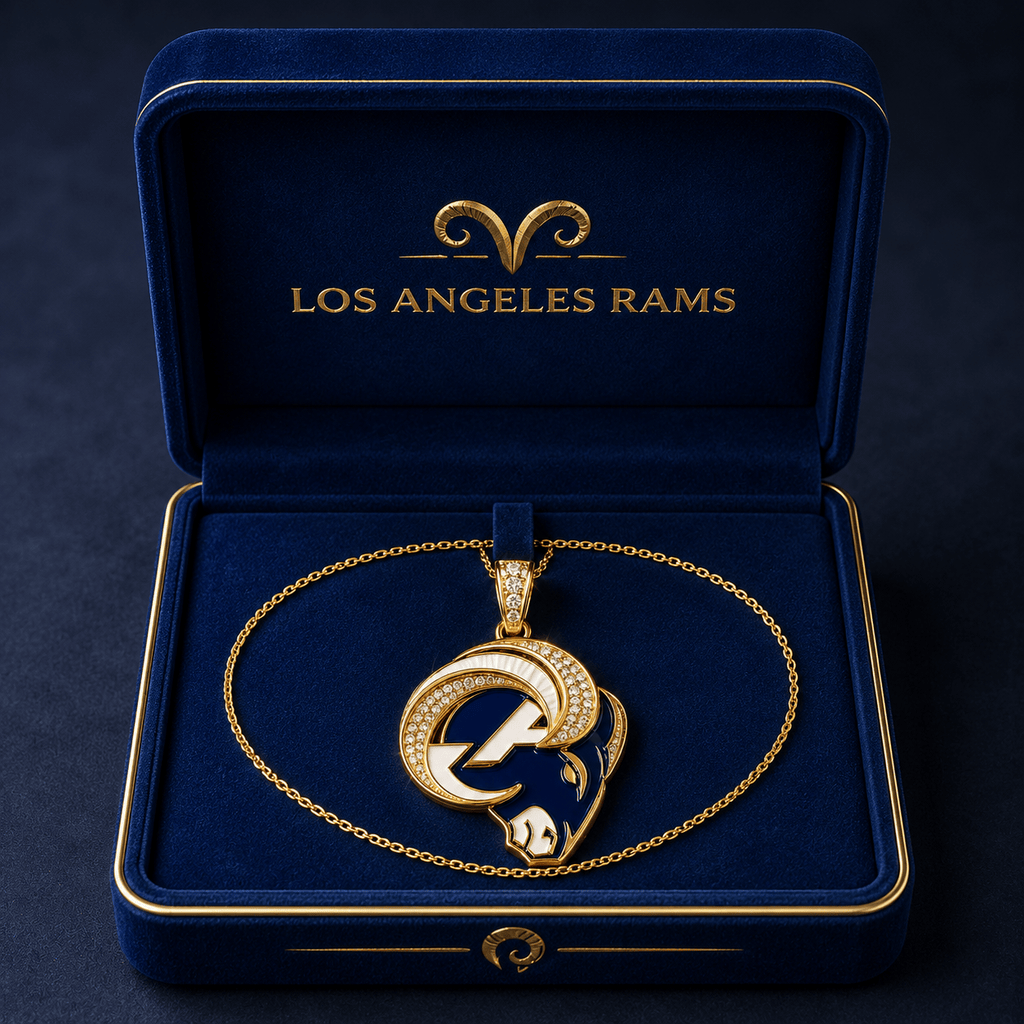LARS Solid Gold Chain with Diamond Pendant BMD
