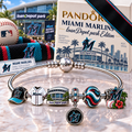 MMA Silver Charm Bracelet Set NHVH