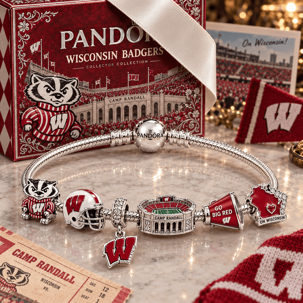 WBG Silver Charm Bracelet Set PTKL