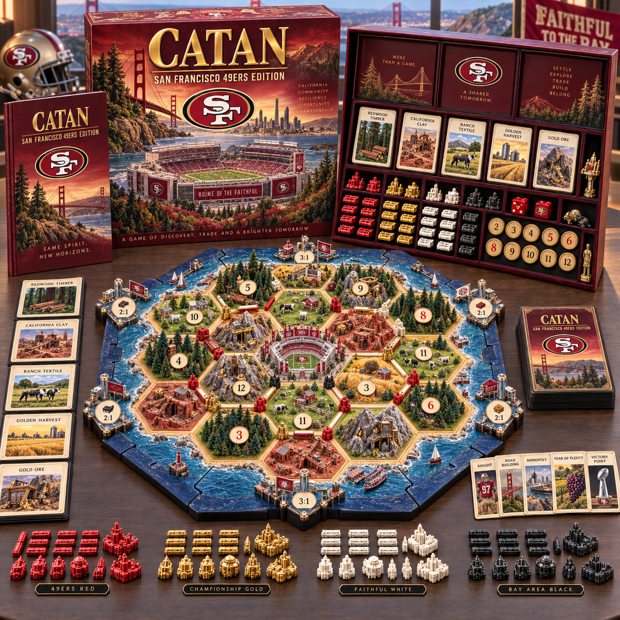 SF49 Premium Strategy Board Game LNTH