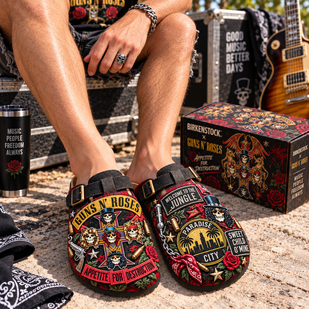 PREMIUM GNR MINK SUEDE CLOGS TTNL
