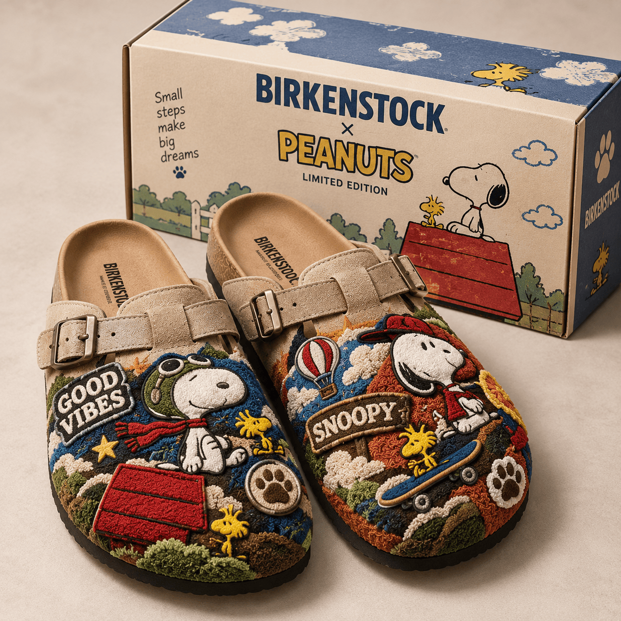 PREMIUM SPNY MINK SUEDE CLOGS TTNL
