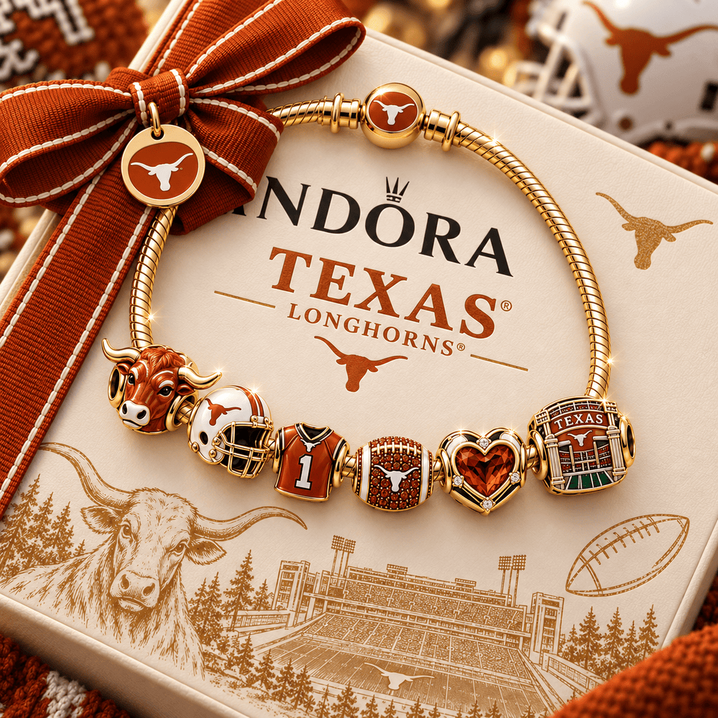 TLS Gold Charm Bracelet Set PNPA