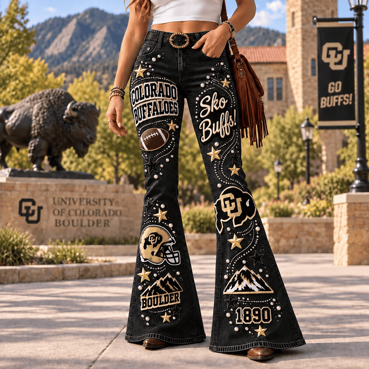 Premium CLB Flared Jeans PVNA