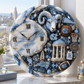 Premium UNC Statement 3D Decorative Wall Clock HTTT