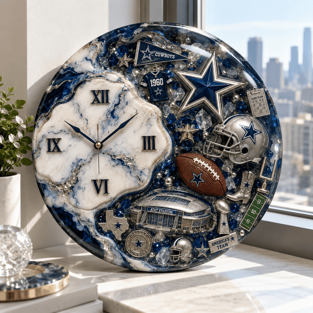 Premium DLCB Statement 3D Decorative Wall Clock DNBN