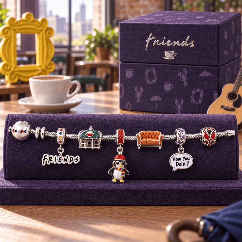 FRS Silver Charm Bracelet Set HQH