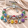 PKM Silver Charm Bracelet Set NTTB