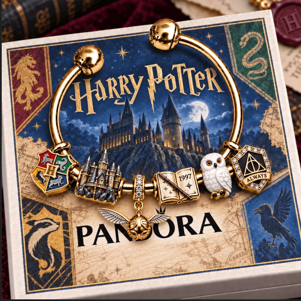 HRP Silver Charm Bracelet Set NTVA