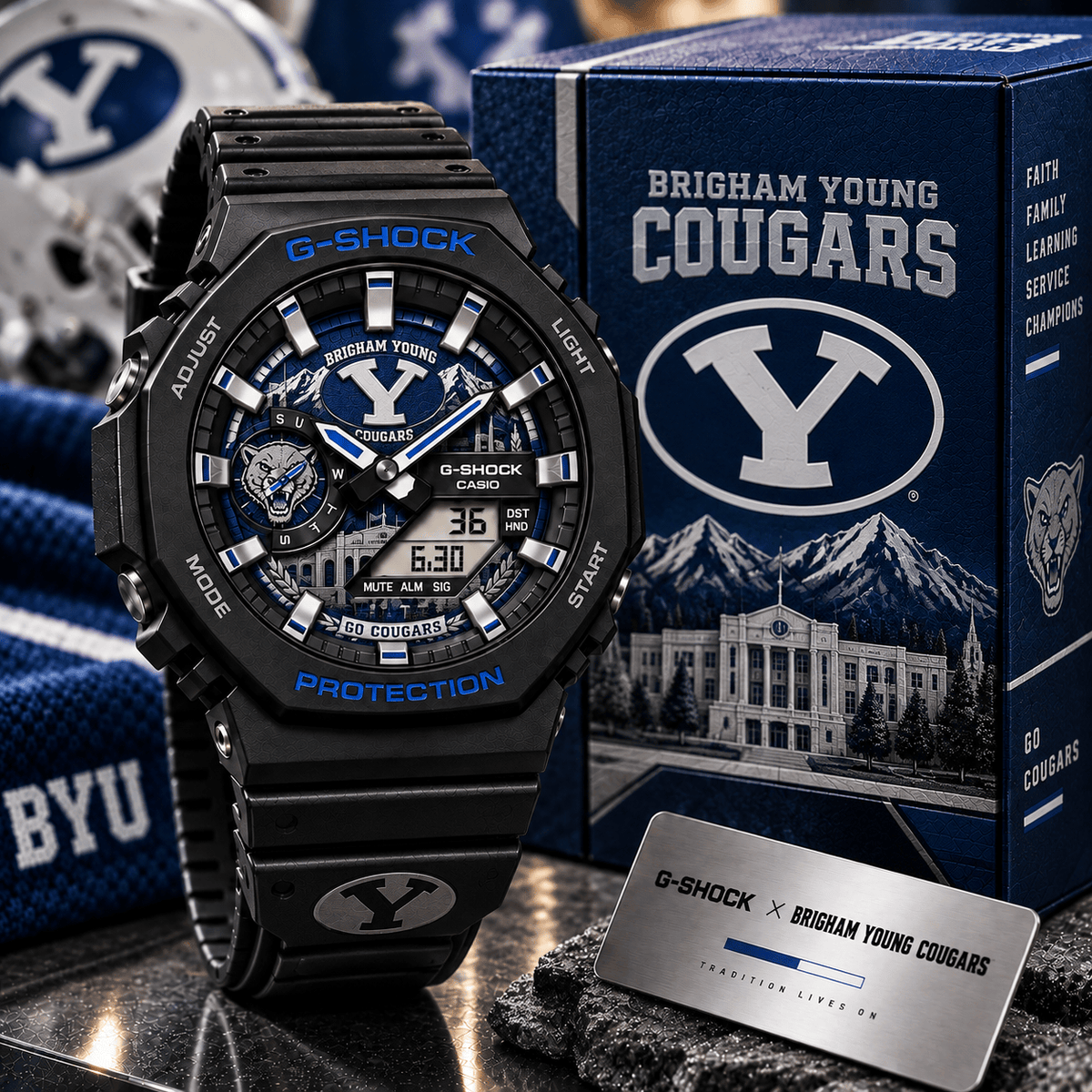 BYU Premium Dial Collector Watch TTNL