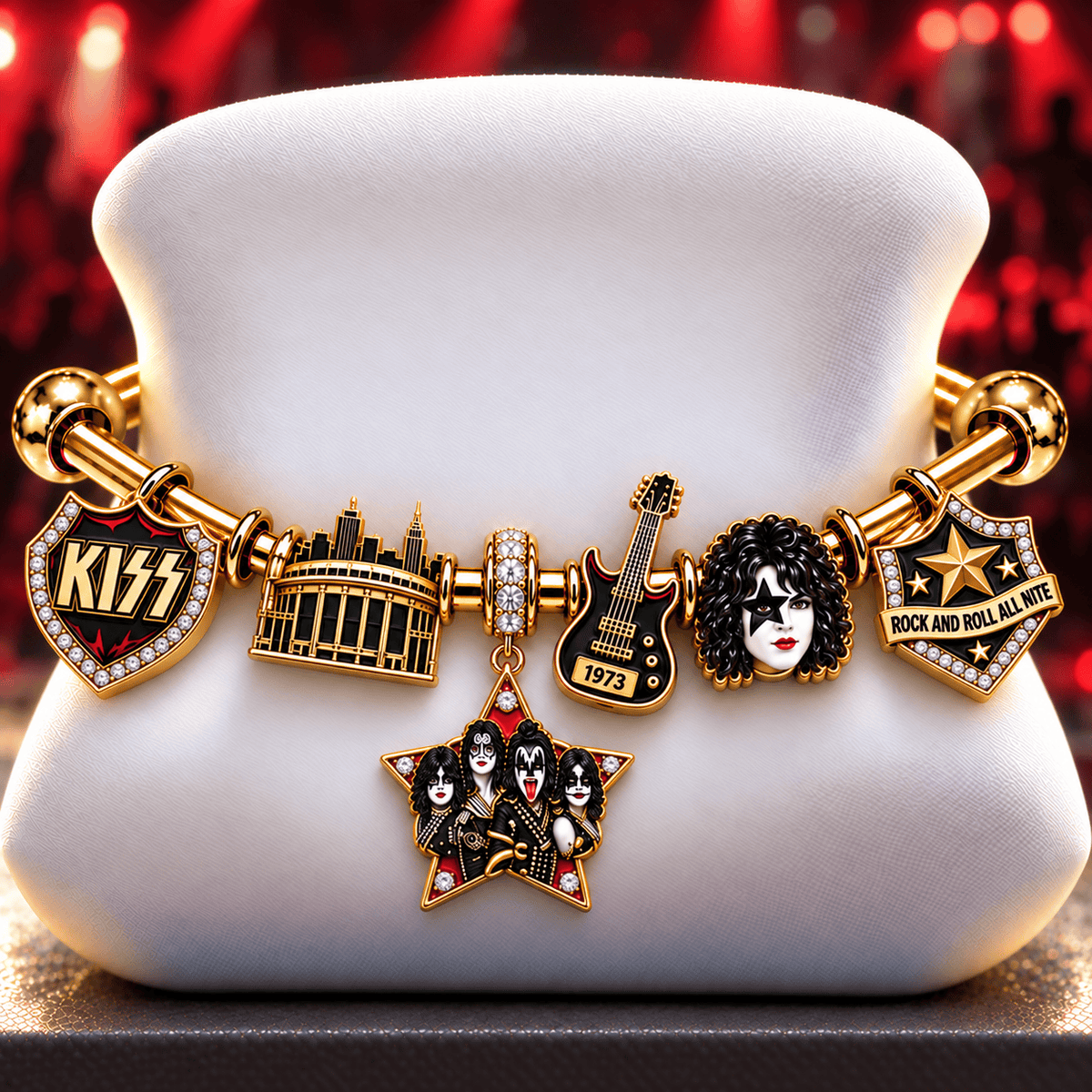 KSS Silver Charm Bracelet Set NTVA