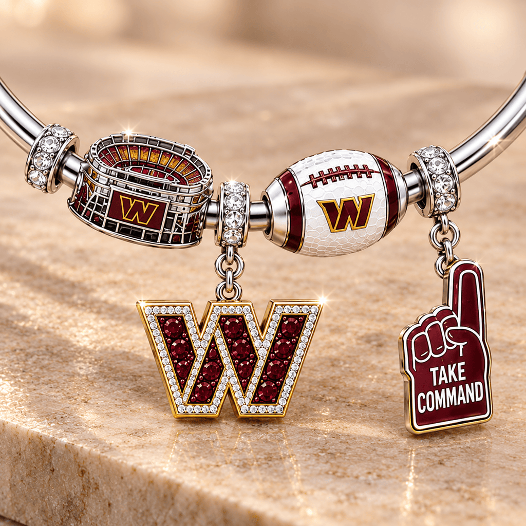WCD Silver Charm Bracelet Set TMH