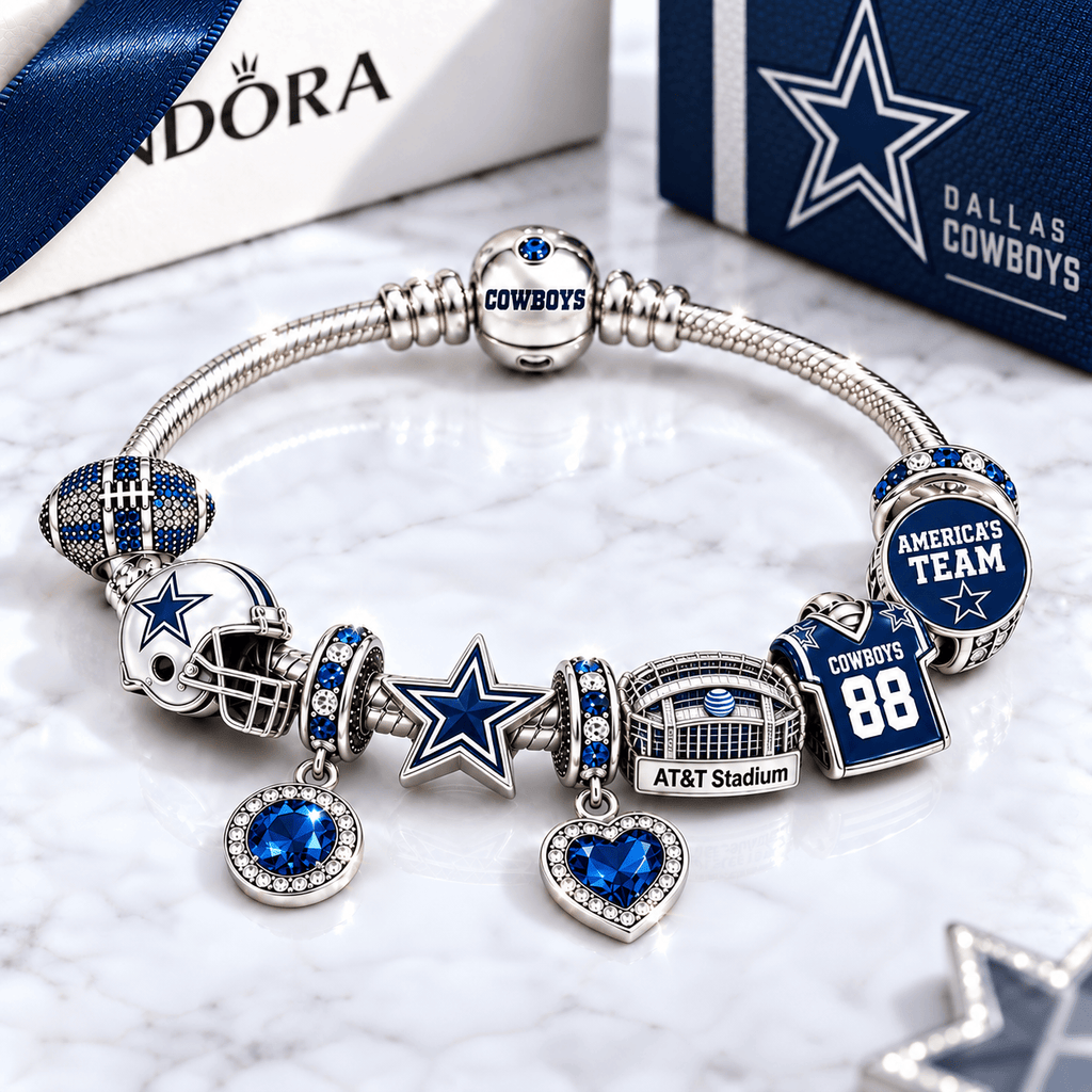 DLCB Silver Charm Bracelet Set BMD