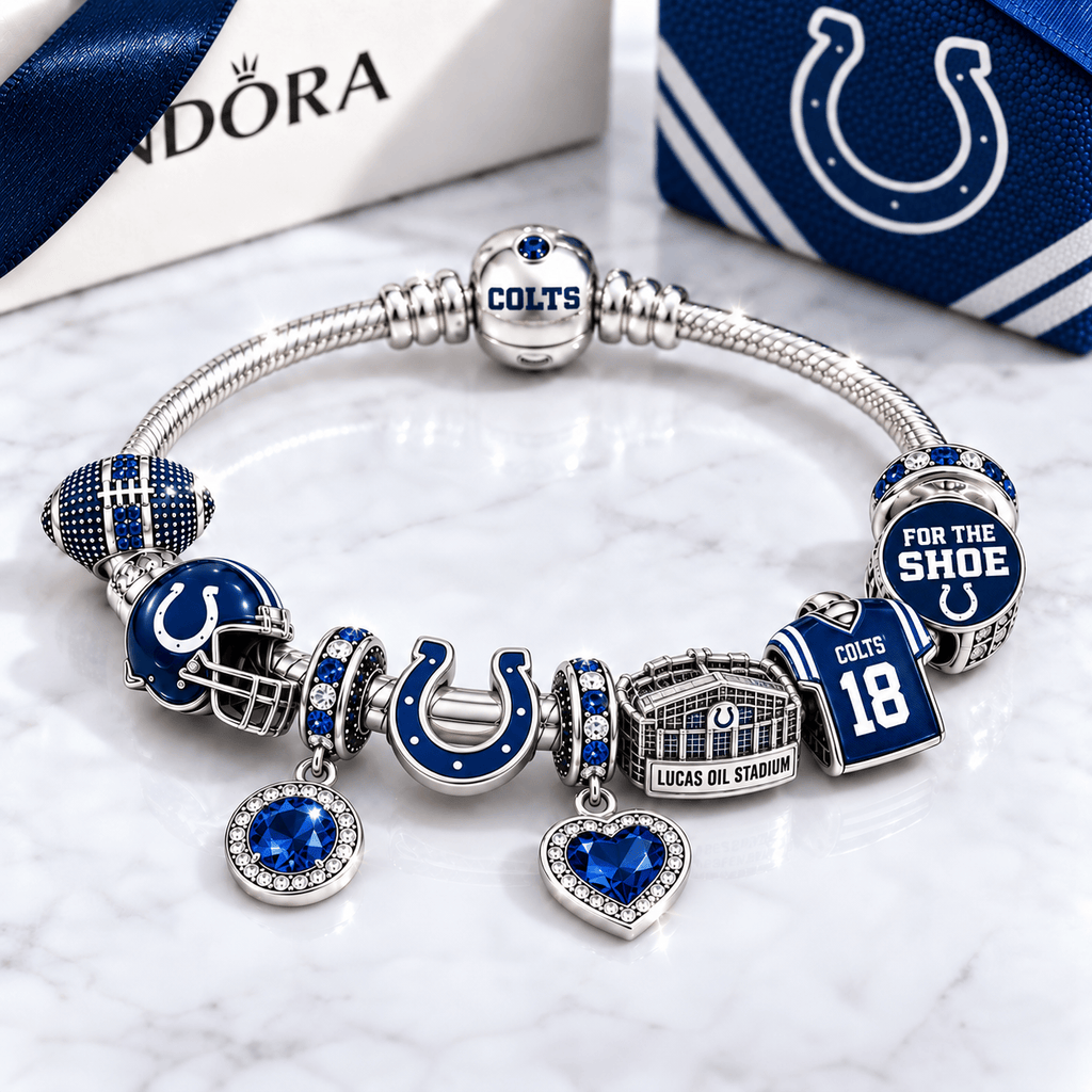 IDC Silver Charm Bracelet Set BMD