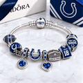 IDC Silver Charm Bracelet Set BMD