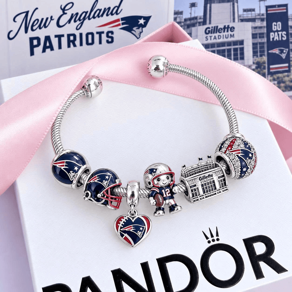 NEP Silver Charm Bracelet Set VTH