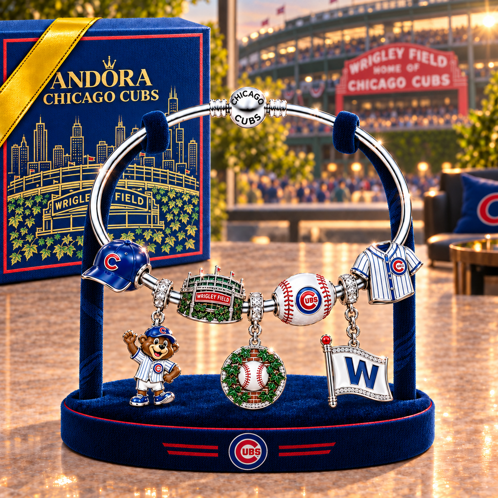 CCC Silver Charm Bracelet Set TMH
